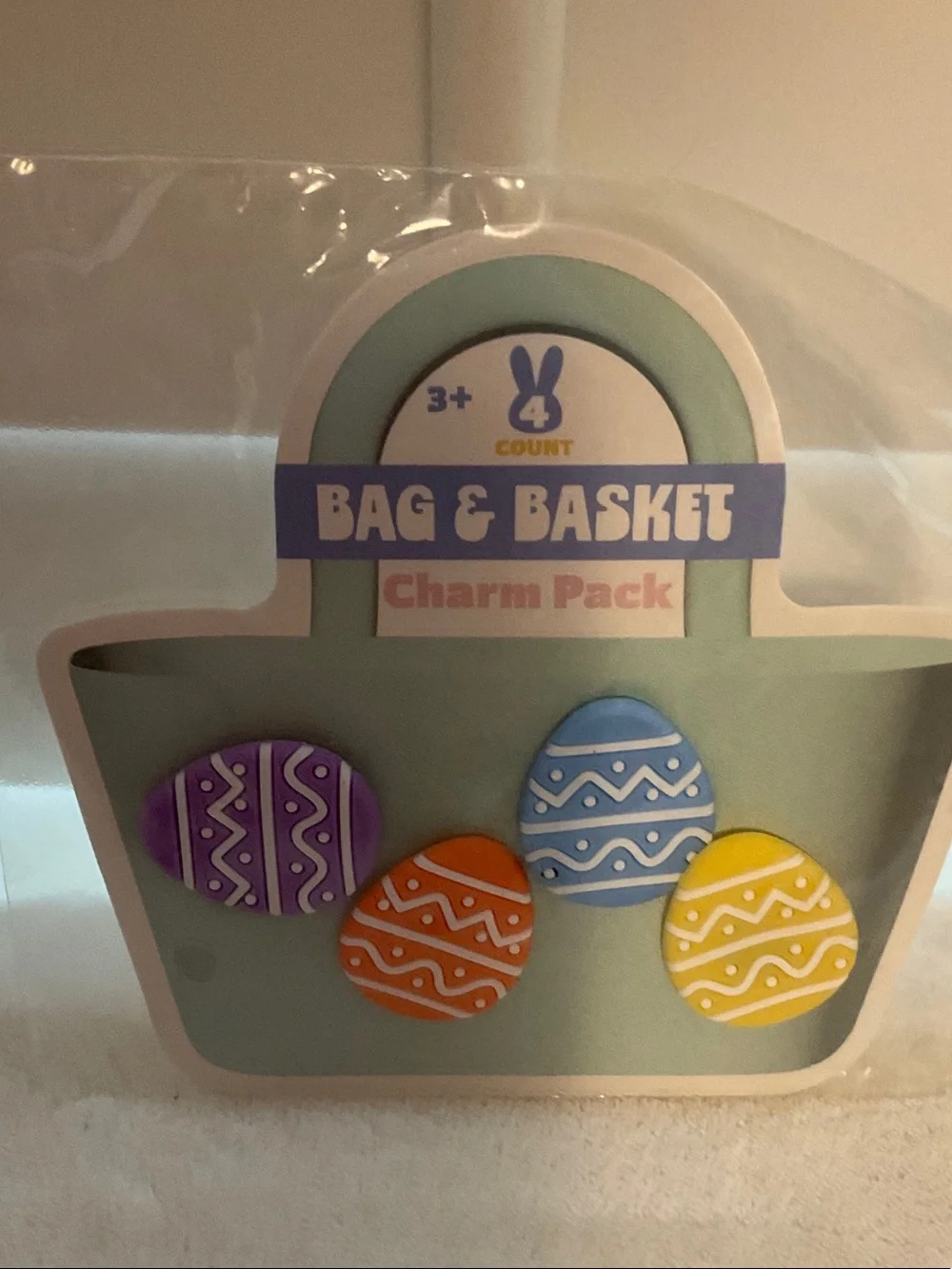 Kids Charm Pack - Multicolor Egg Charms (4 Count)